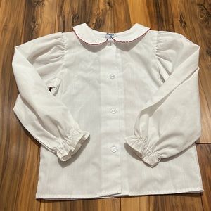 TODDLER Girls - The Bailey Boys: Peter Pan Collar shirt size 4T